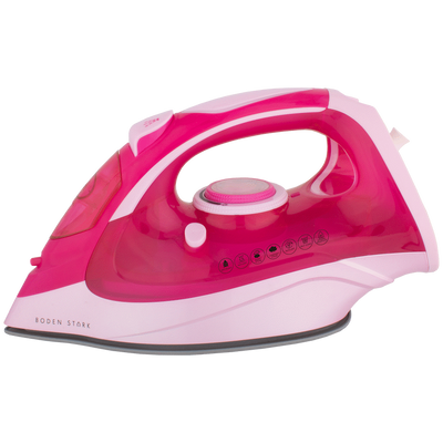 Boden Stark 2600W Ceramic Steam Iron - Pink