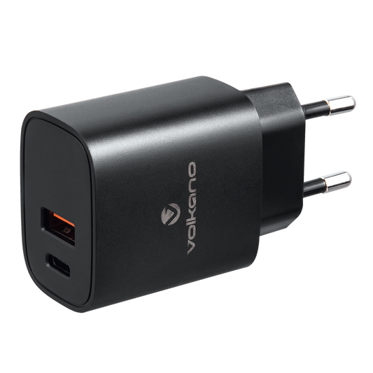 Volkano Express Series QC3.0 + PD Wall Charger - 20w with Cable