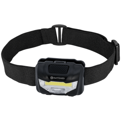 SWITCHED 80 Lumen LED Headlamp - Black