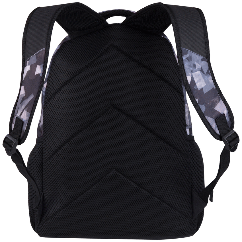 Volkano Champ Shattered Geo Backpack 22L - Black