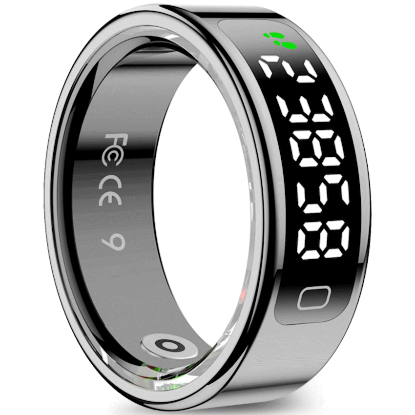 Volkano Ring Series Ring Pro Smart Ring with Charging Case - 19mm