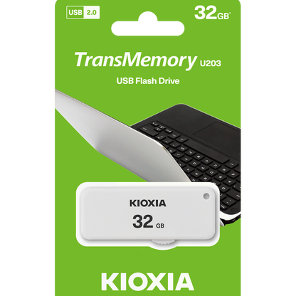 Kioxia U203W- 32GB USB 2.0 Yamabiko Slider Type