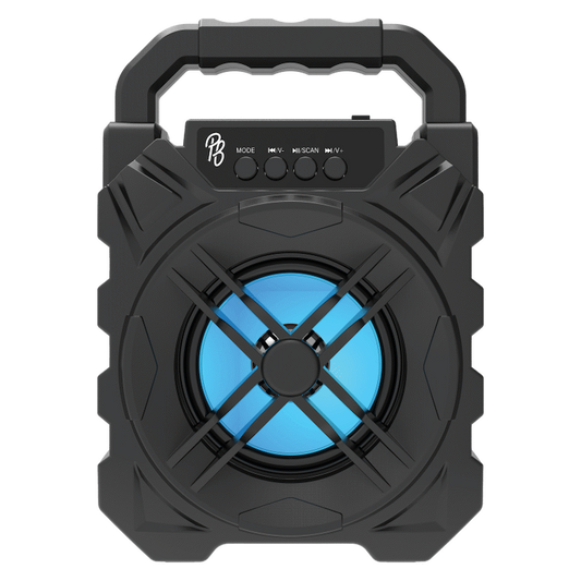 Pro Bass Tank 4" Series Bluetooth Speaker - Black