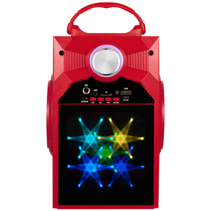 Marvel Avengers Galaxy LED Stars Karaoke Machine with Microphone