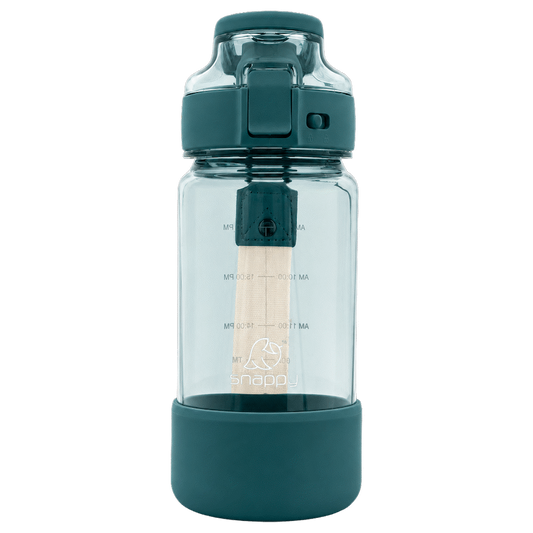 Snappy Tritan Bottle with straw 520ml Teal ( Order in Qty of 6)