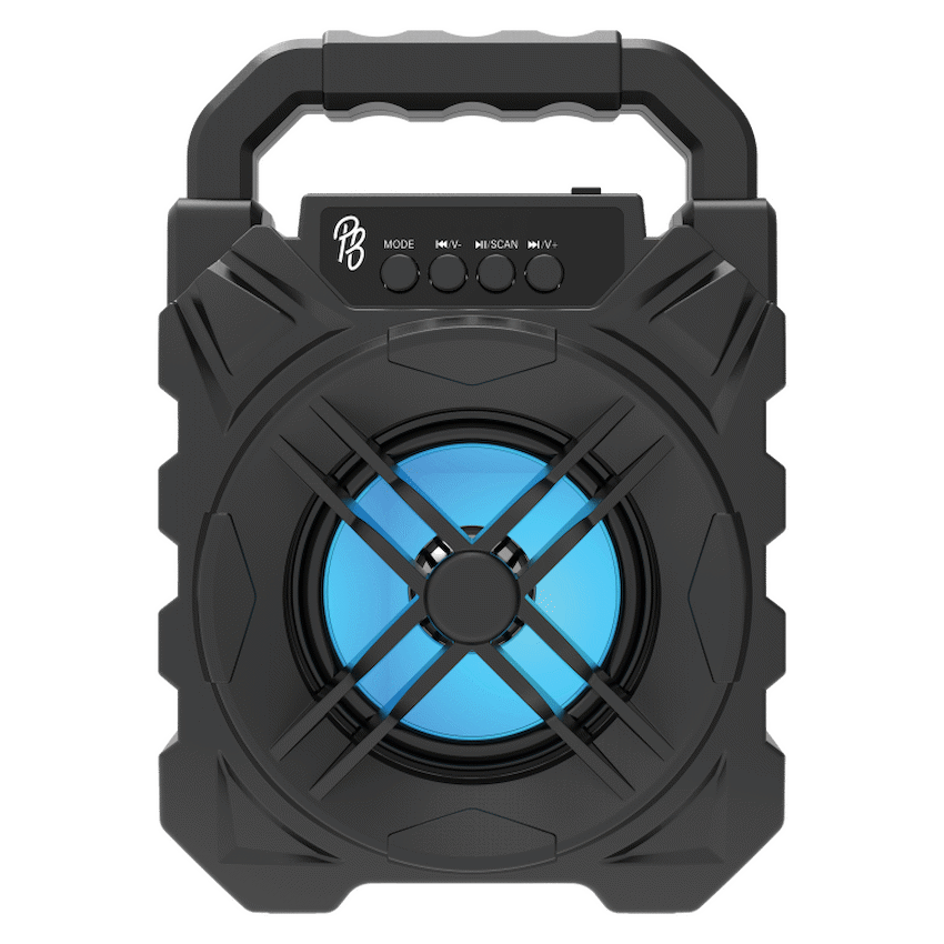 Pro Bass Tank 4" Series Bluetooth Speaker - Black
