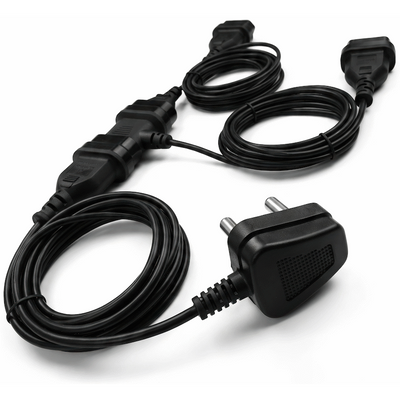 Switched Easy Cable Extender Daisy Chain Kit 6m Total