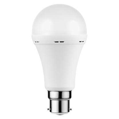 Switched 9w A60 Rechargeable LED Light Bulb - B22 - Warm White
