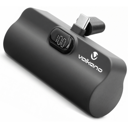 Volkano Relief Pro Power Bank - 5000mAh Type-C Direct Plug-In