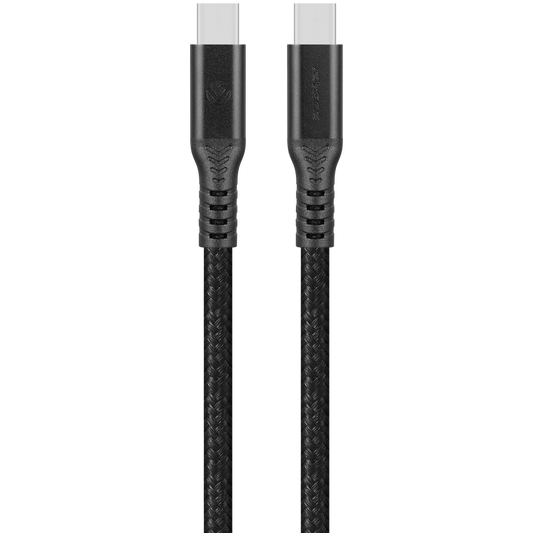 Volkano Weave Series USB C to USB C 240W 20Gbps 2m-black