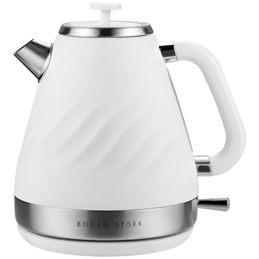 Boden Stark 1.7l Stainless Steel Kettle - White