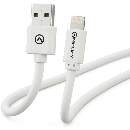 Amplify Lightning Charging Cable for iPhone & iPad (10W) - White