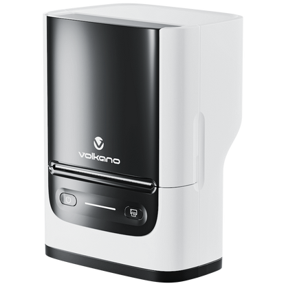 Volkano LabelPro Duo Series Thermal Dual Size Label Printer - Black and White