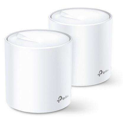 TP-Link Deco X20 (2-Pack) AX1800 Whole-Home Mesh Wi-Fi 6 System (Tri-Band)