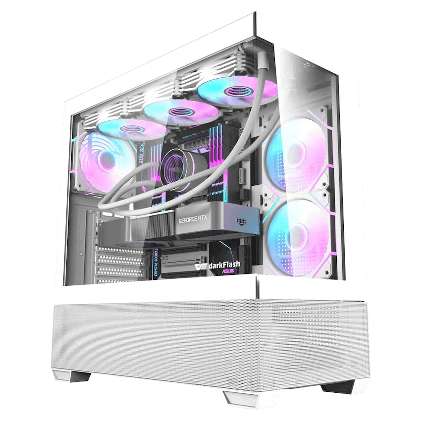 darkFlash DS900 AIR Computer Case - White