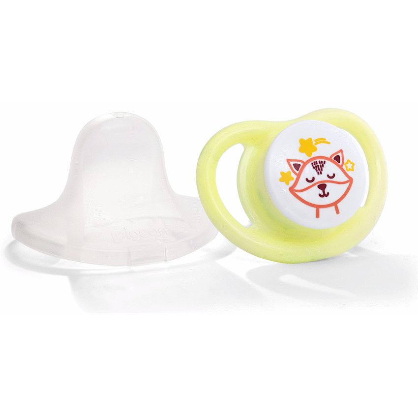 PIGEON MINILIGHT NIGHTTIME PACIFIER - FOX (L)