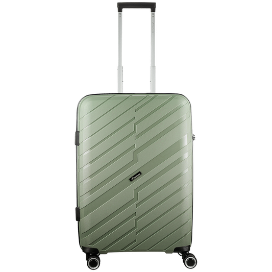 Travelwize Java PP 4-Wheel Spinner 65cm Luggage - Military