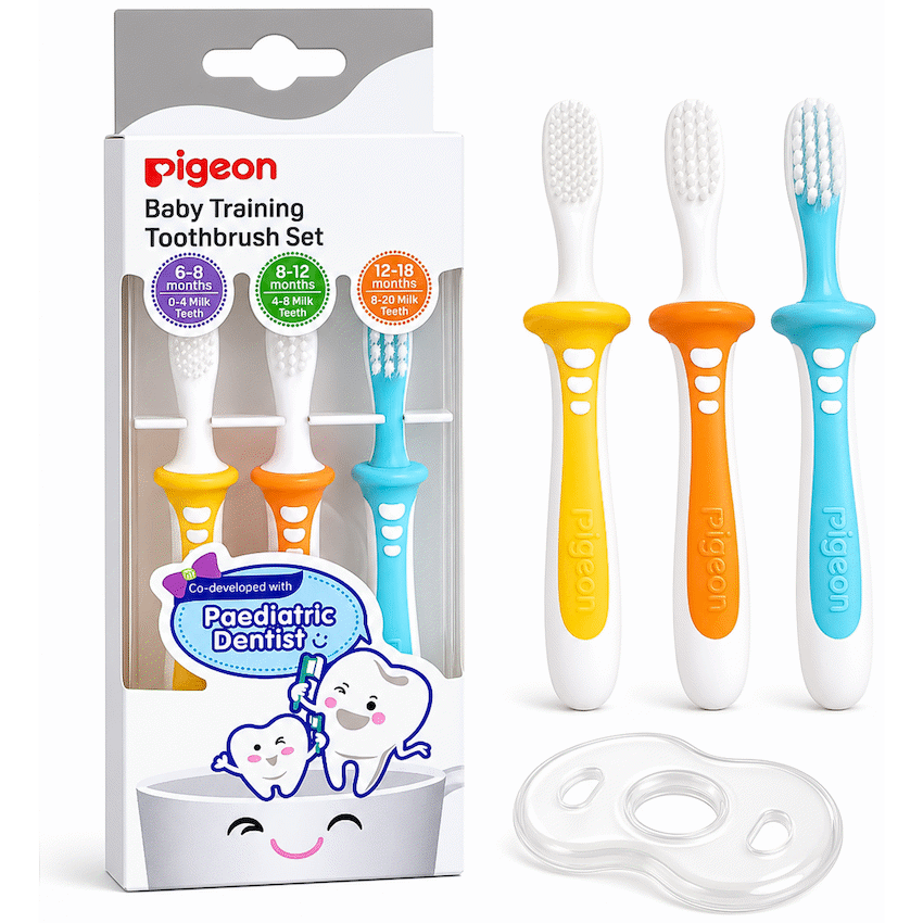 Pigeon - Trainer Toothbrush Set
