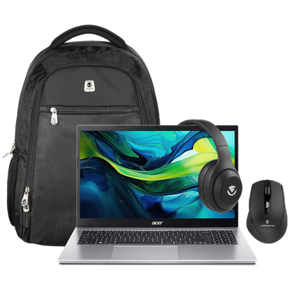 Acer Aspire 3 Laptop 15.6" Core i5 8GB/512GB WIN11H- Silver (Bag+Mouse+Headphone)