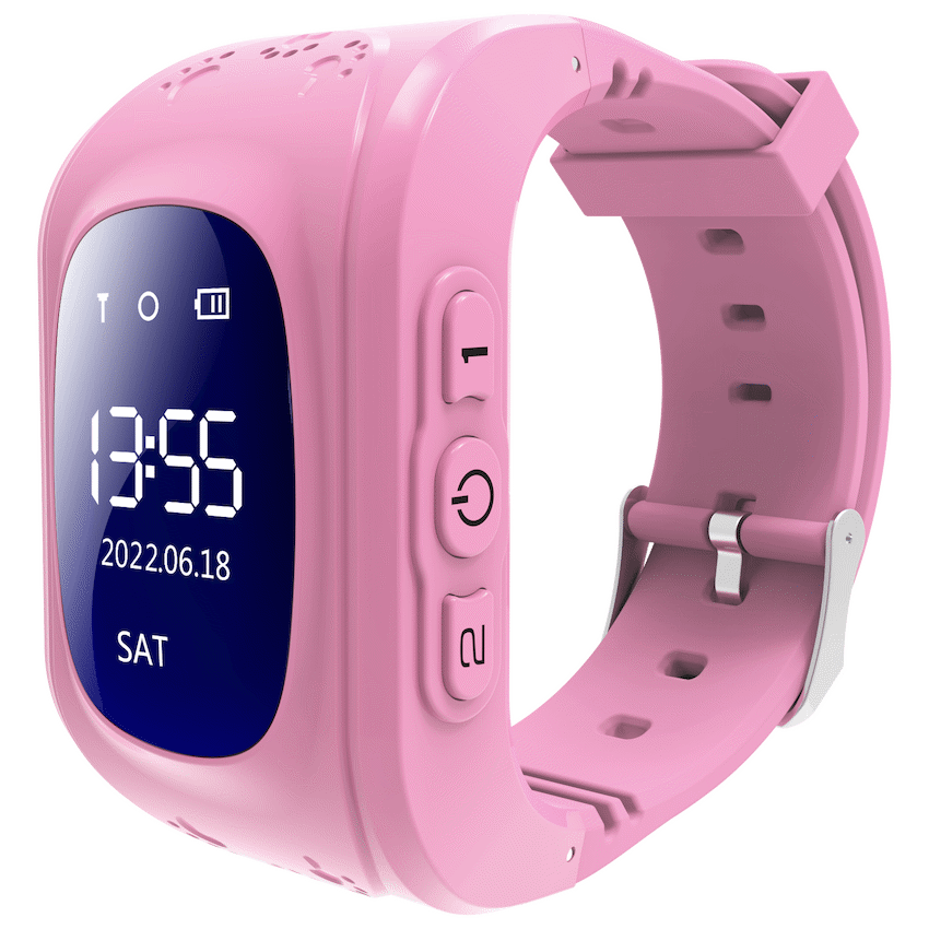 Volkano Kids Find Me Series Children's GPS Tracking Watch - Pink
