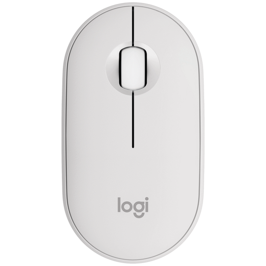 Pebble Mouse 2 M350s  - TONAL WHITE - BT - DONGLELESS