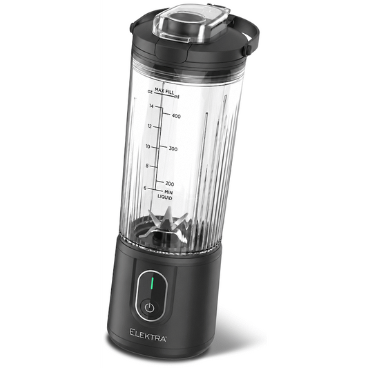 Elektra 400ml Plastic Personal Blender - Black