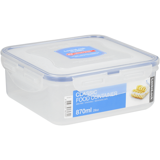 LocknLock square container 870ml ( Order in Qty of 6)
