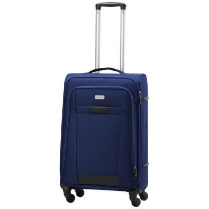 Travelwize Arctic 55cm 4-Wheel Spinner Trolley Case - Navy