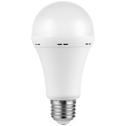 Switched 9w A60 Rechargeable LED Light Bulb - E27 - Warm White