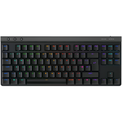Logitech(R) G515 TKL Lightspeed Wireless Gaming Keyboard - Black