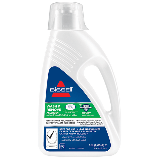 BISSELL Wash & Remove Allergen Formula 1.5lt (Order in Qty of 6)