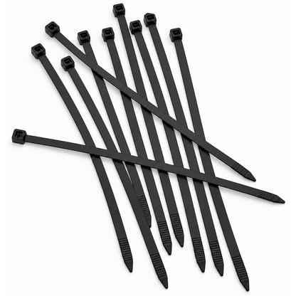 Ellies Cable Tie 7.9mm  X 400mm -  100 PACK SIZE - BK