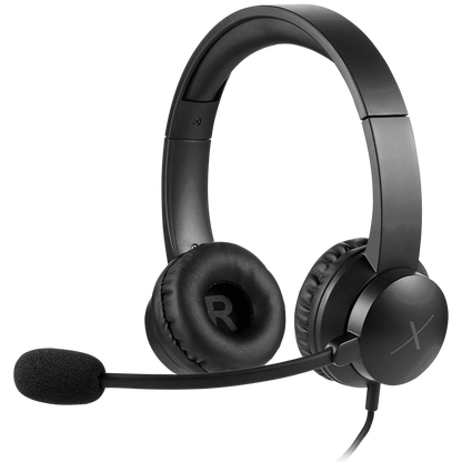 VolkanoX Chat Mk2 Series Wired USB Headset - Graphite