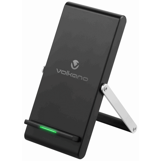 Volkano Pylon Series Upright Fast Wireless Charger - Black