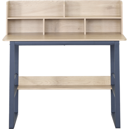 Everfurn Marcel Office Desk With Shelves