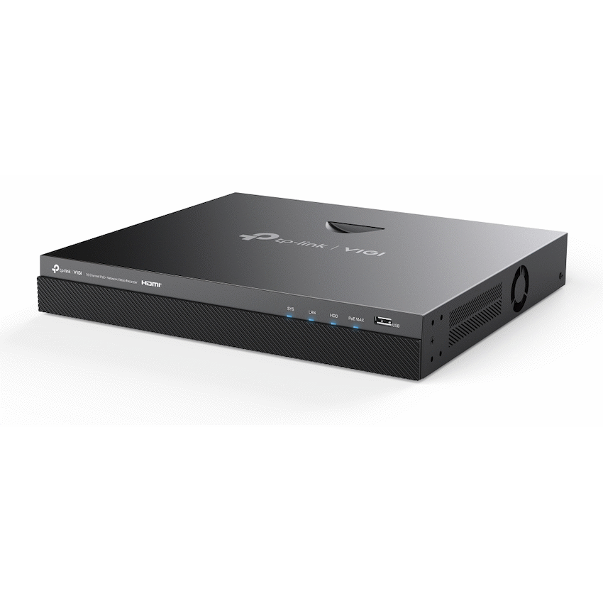 TP-Link Vigi NVR2016H-16P 16-Channel PoE+ Network Video Recorder