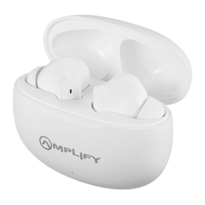 Amplify True Connection True GO Series Wireless Earphones PDQ Stemmed - White