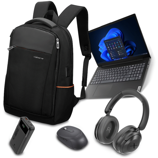 Lenovo Laptop 82YU010NSA - V15 AMD Ryzen 3 8/256 Bag+Mouse+Headphone+PB
