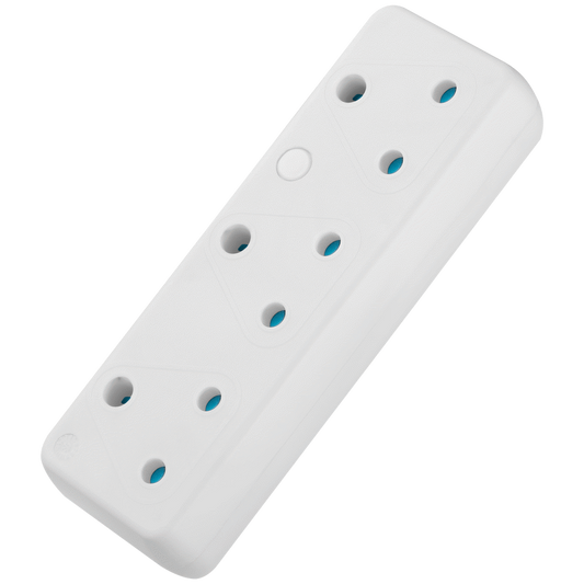 Ellies 3-Way 3-Pin Adaptor