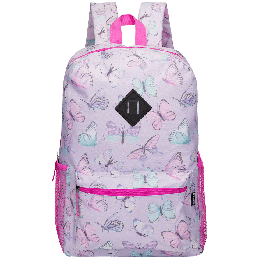 Quest Butterfly 4 Piece Backpack Combo - Purple