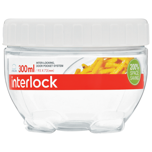 LocknLock Interlock container 300ml wt ( Order in Qty of 8)