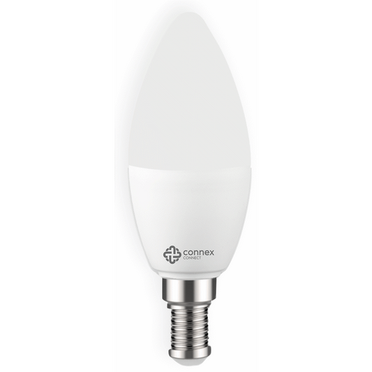 Smart WiFi Bulb 4.5W LED White Candle Bayonet