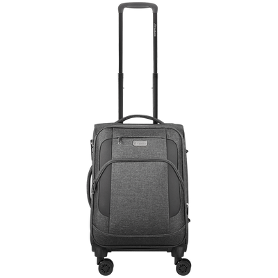 Travelwize Aurora 55cm 4-Wheel Spinner Trolley Case - Grey Melange