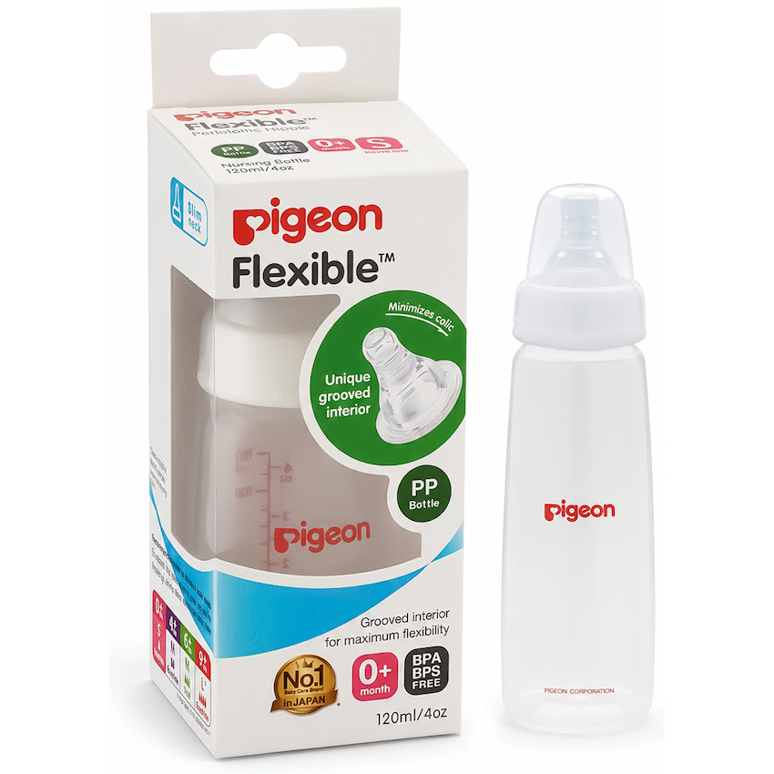 PIGEON FLEXIBLE BOTTLE 120ML
