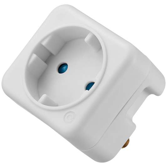 Switched 1-Way Schuko Adaptor