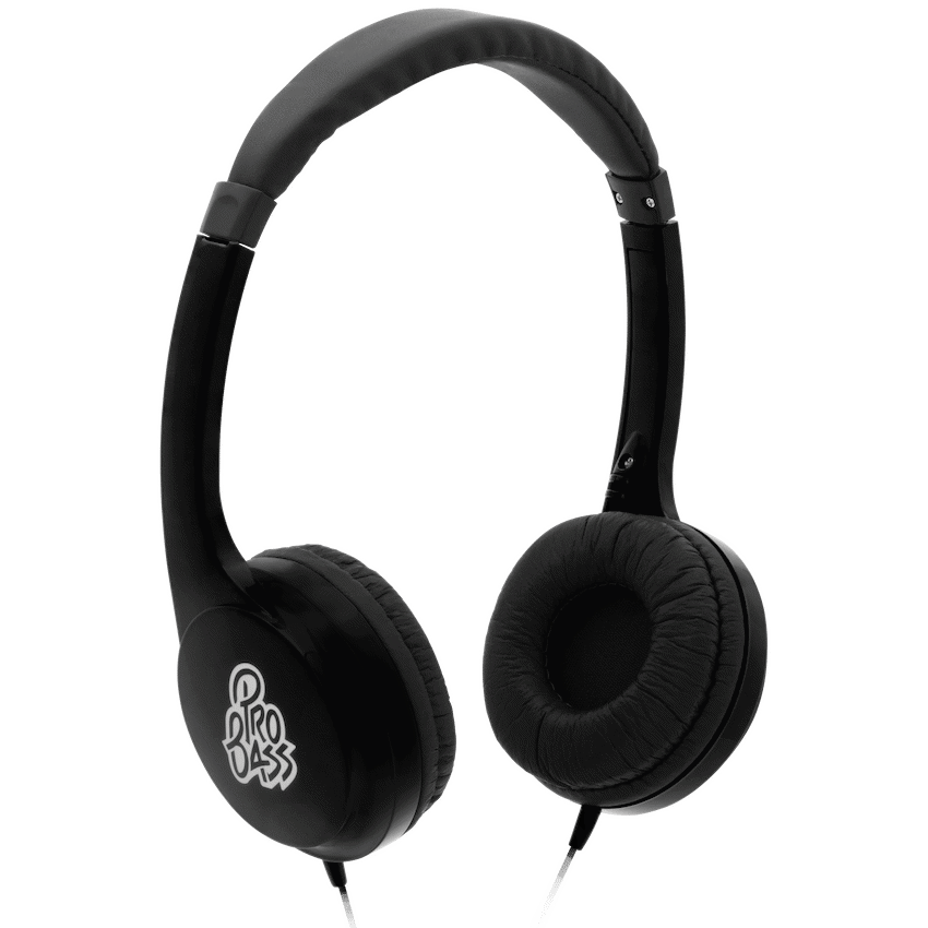 Pro Bass Elevate Series Auxiliary Headphone - Black