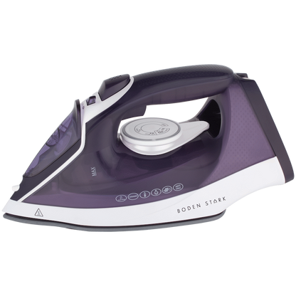 Boden Stark Ceramic Steam Iron - Purple