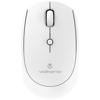 Volkano Talc Wireless Mouse - White