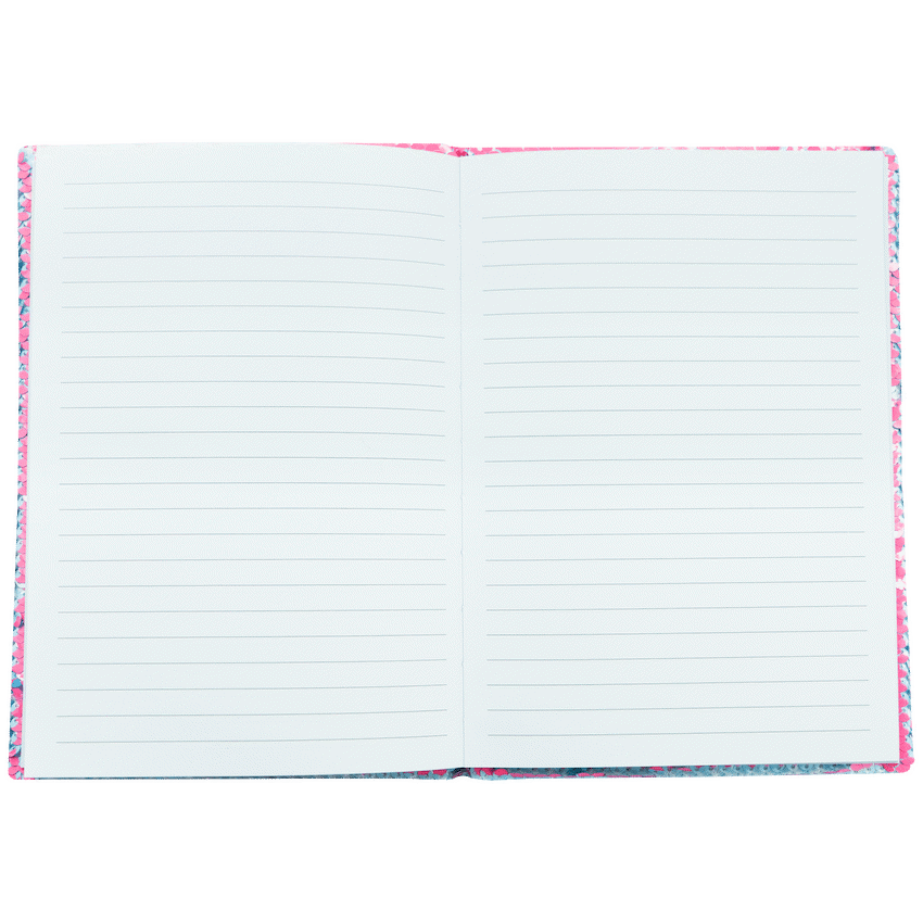 Quest Sequin Narwhale Notebook. Pink