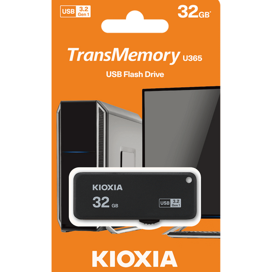 Kioxia U365 - 32gb USB 3.2 Yamabiko Slider Type
